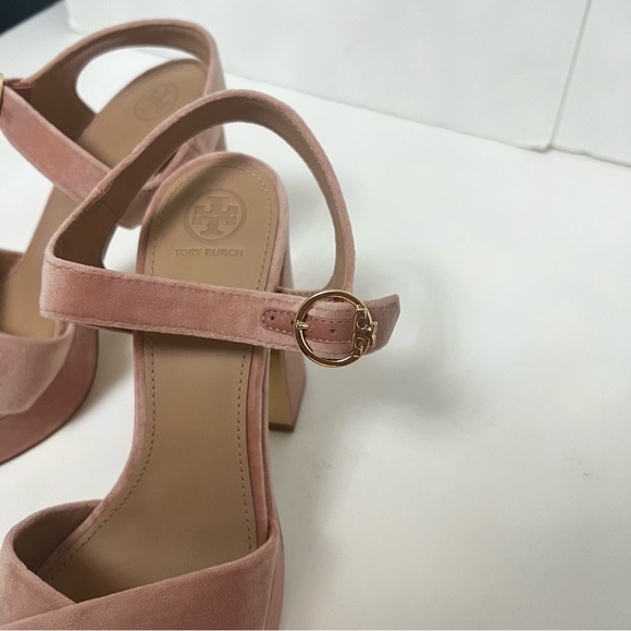 Tory Burch Loretta Velvet Platform Sandal - New In Box- Size 9.5 - Reemoly - Picture 8 of 16